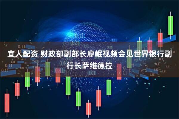 宜人配资 财政部副部长廖岷视频会见世界银行副行长萨维德拉